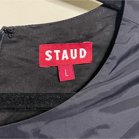 STAUD Calypso Midi Dress Black - Picture 7 of 8